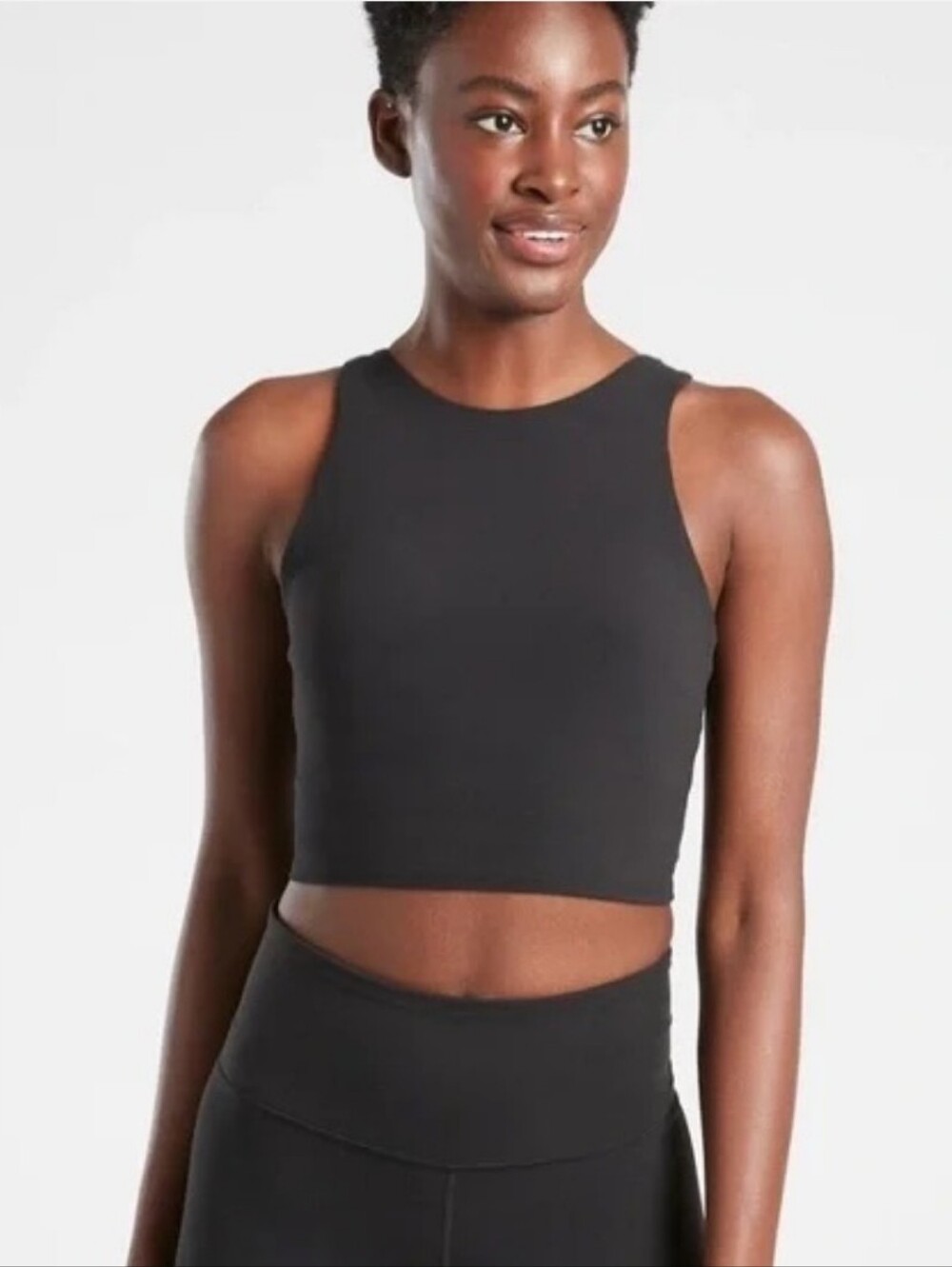 Athleta Conscious Crop A-C Size M  Arbor Olive Green